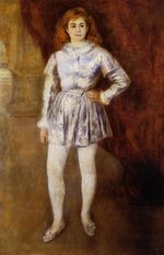 Ренуар Мадам Генриет в мужском костюме 1876г